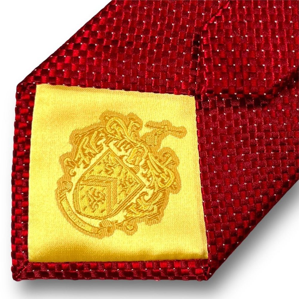 DONALD TRUMP EUC Men’s Red Basketweave 100% Silk Tie - Picture 4 of 6